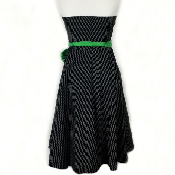 Anthro | Maeve > Striped Ginny Halter Dress w/ Bow - Picture 6 of 8